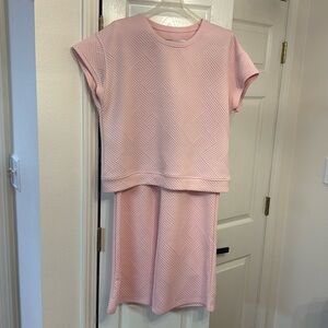 Two piece cropped pant